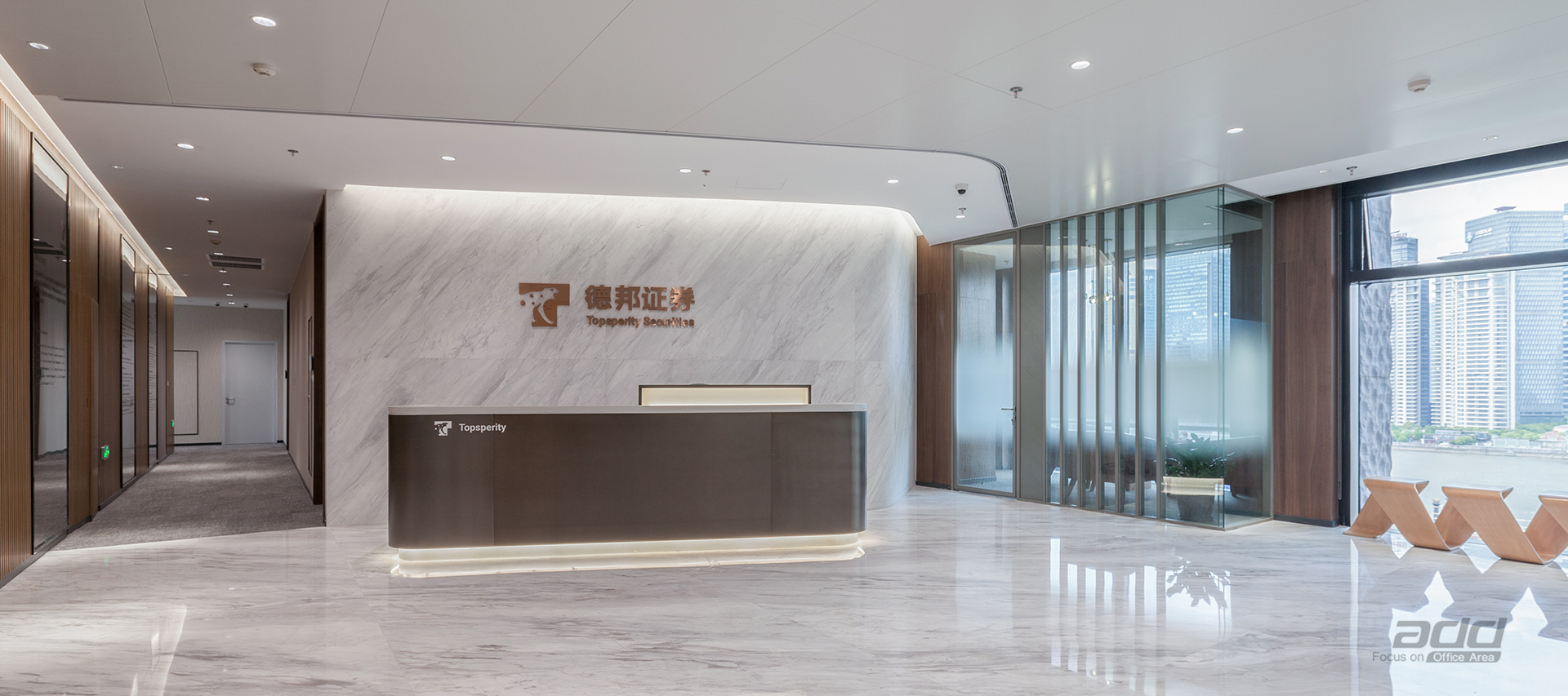 德邦证券办公楼装修设计-前厅-pc